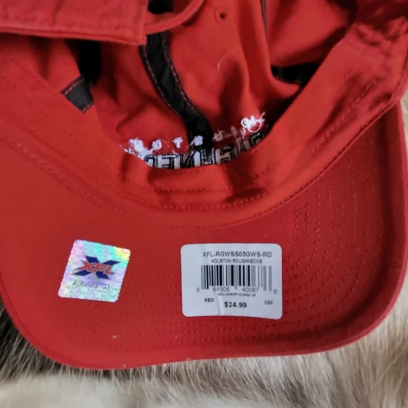 XFL Houston Roughnecks Baseball Cap NWT - Picture 6 of 6